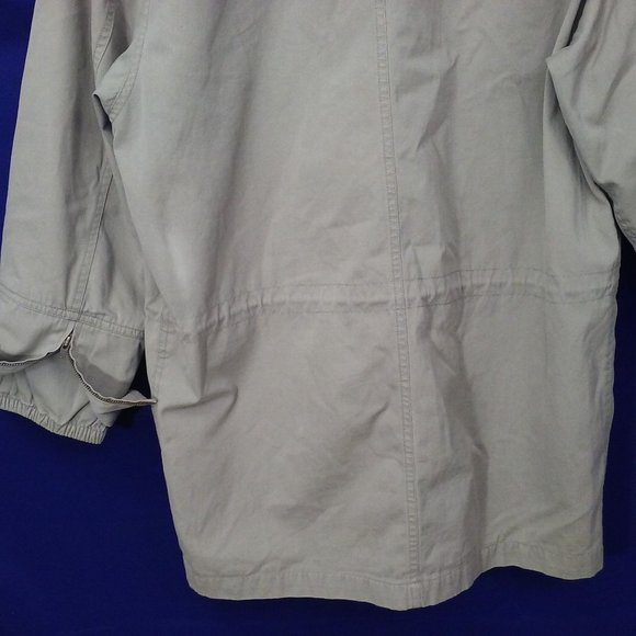 90s Liz Sport Chore Coat Utility Cargo Jacket M/L - Picture 6 of 8
